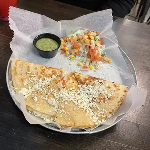 Seafood Quesadilla
