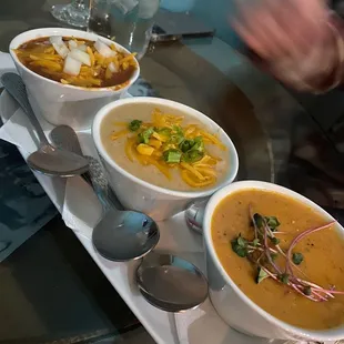 Soup flight