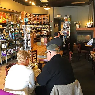 Plenty of seating options