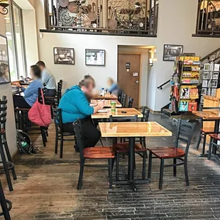 First floor seating