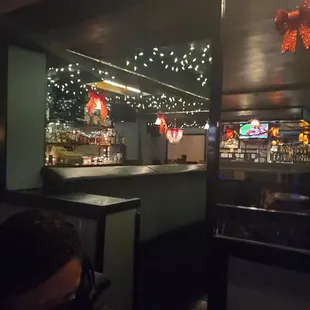 a man sitting at a bar