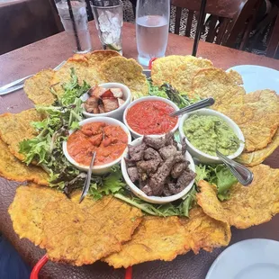 Tostadas Con Todo