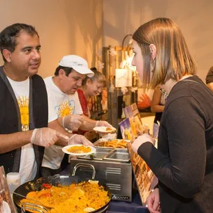 Hors d&apos;oeuvres at Yelp&apos;s Phony Matrimony!