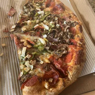 pizza, food