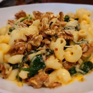 Sausage &amp; Spinach Pasta