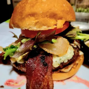 Black &amp; Bleu Burger