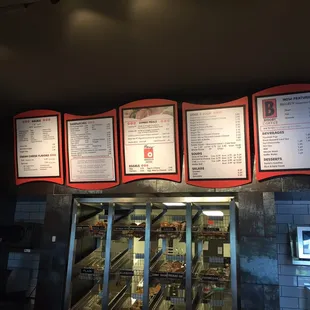 Menu inside