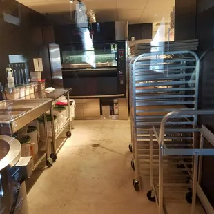 Second view of the kitchen area