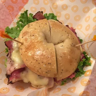 Onion Bagel Toasted