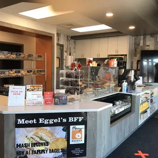 the bakery counter