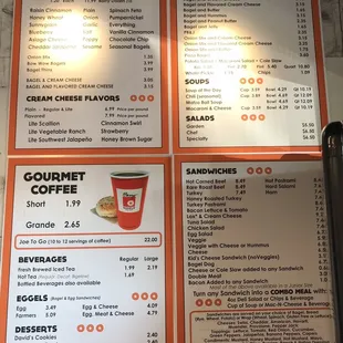 menu, sushi and sashimi