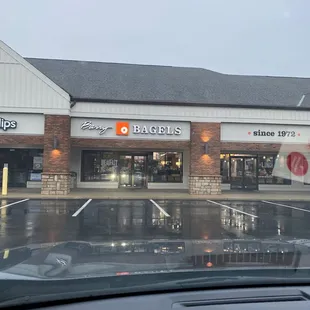 the outside of the store