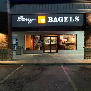 the front of the store