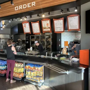 Ordering counter