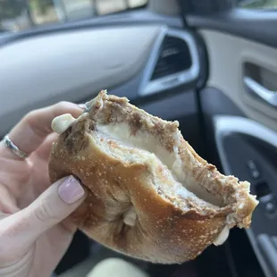 Vanilla Cinnamon Bagel