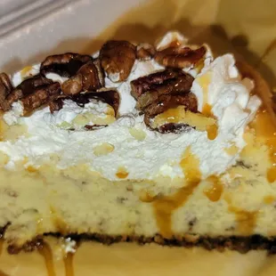 Bourbon Pecan Cheesecake