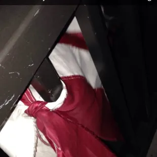 Last Saturday night this is how Barry&apos;s treats the American flag