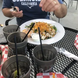 The correct, southwestern salad.