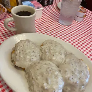 Full Biscuits &amp; Gravy, delicious!