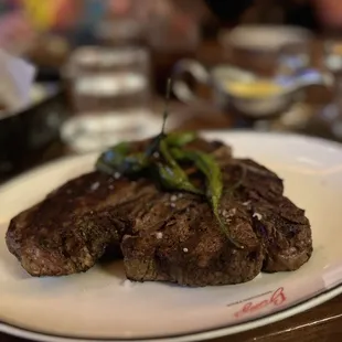 Overcooked Porterhouse