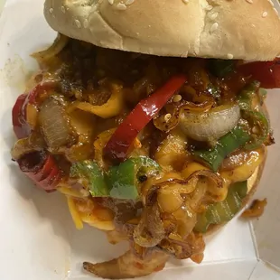 Supreme heat, burger