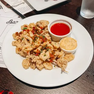 Fried calamari