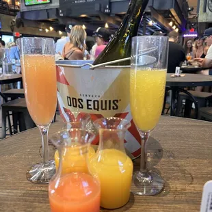 $25.00 mimosa service! Awesome deal!