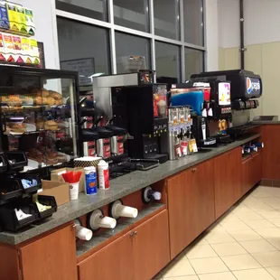 a variety of food items