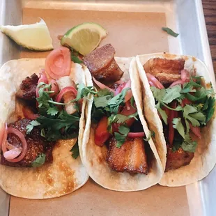 Pork Belly Tacos