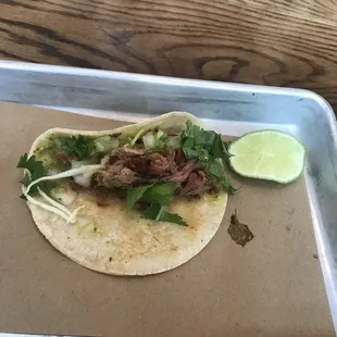 Pork Carnitas Tacos