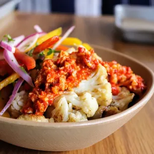 cauliflower rice bowl