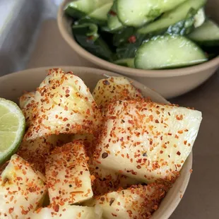 Sides- cucumber  and ... amazing!