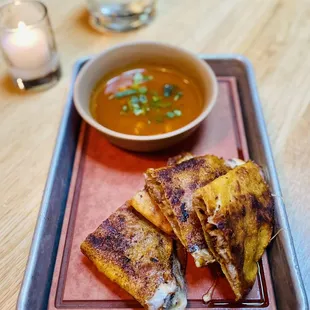 Duck Birria Quesadillas