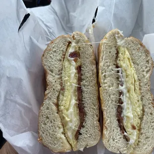 Bacon Egg and Cheese Bagel
