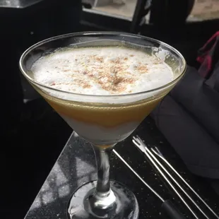 Bananas Foster Martini