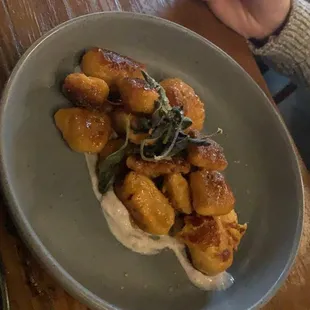 Sweet potato gnocchi