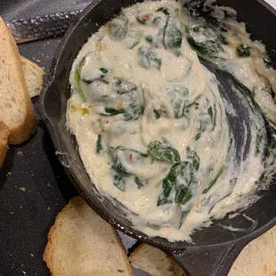 Spinach dip- dont try