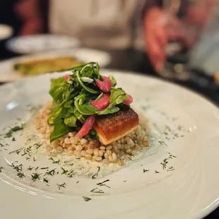 Salmon dish, my mom loved it.