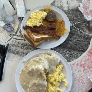 Breakfast!! We ate every bite