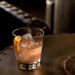 Improved whiskey cocktail