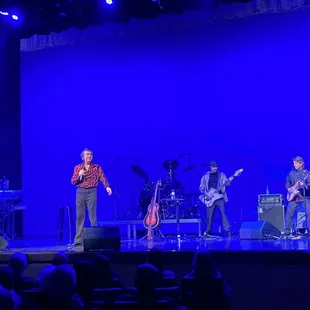 the band performed very well