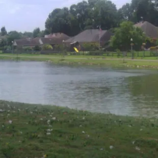 The center is in a beautiful area situated beside a lake and neighborhood.