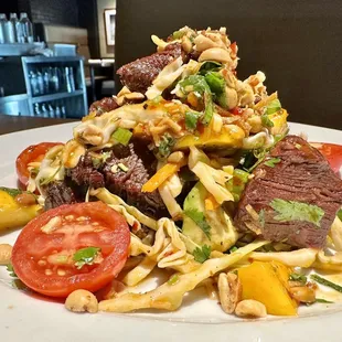steak, food