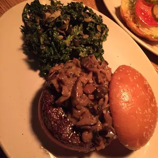 Mushroom Swiss Burger*