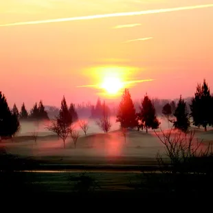 Sunrise over Bartley Cavanaugh