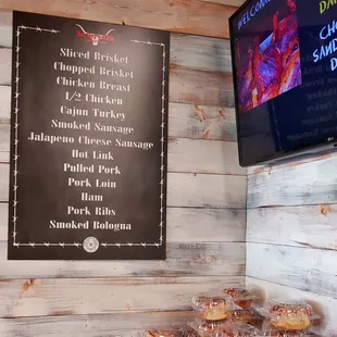 ows donuts on display