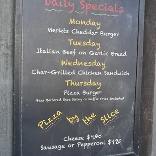 They got specials yall