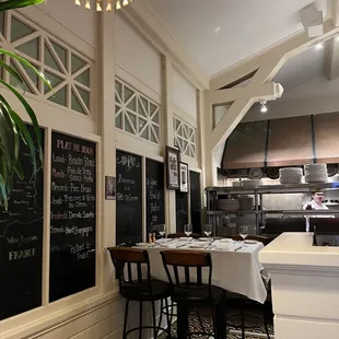 Chef's Table for the best view of the action!