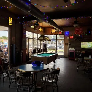 a pool table and pool tables