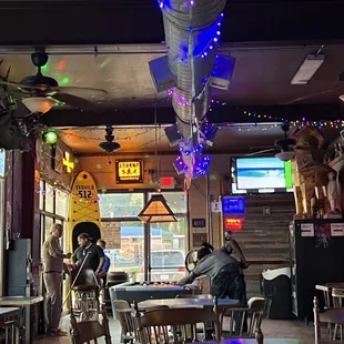the interior of the restaurant